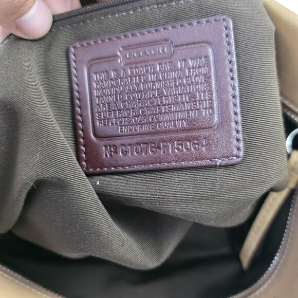 VTG Y2K Coach Hobo Shoulder Bag Womens Large Leather F15064 Crossbody Purse - Picture 15 of 16